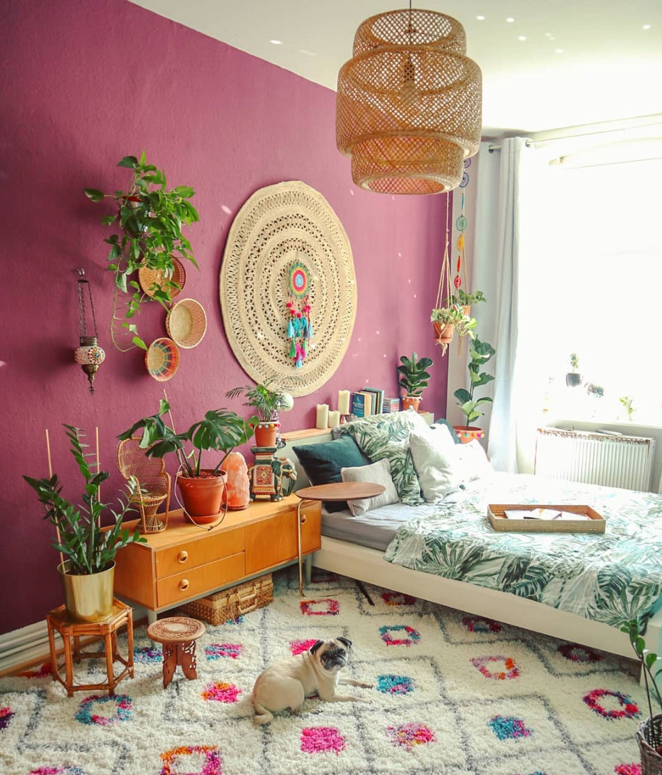 Phòng ngủ Boho yêu thích của chúng tôi (và cách đạt được vẻ ngoài)